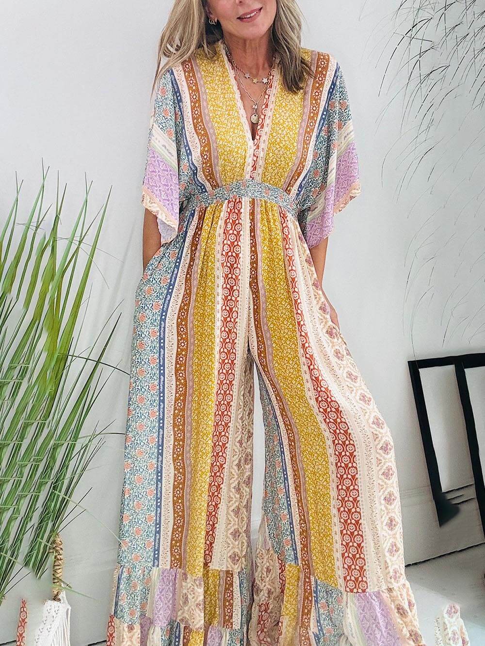 Flora | Jumpsuit Bohemian Style