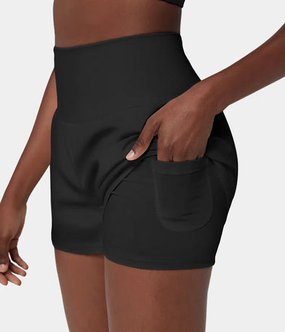 Adora | High Waist 2-in-1 Shorts