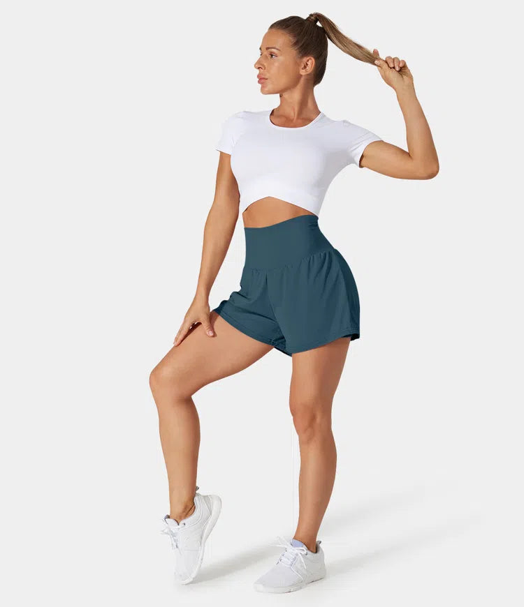 Adora | High Waist 2-in-1 Shorts