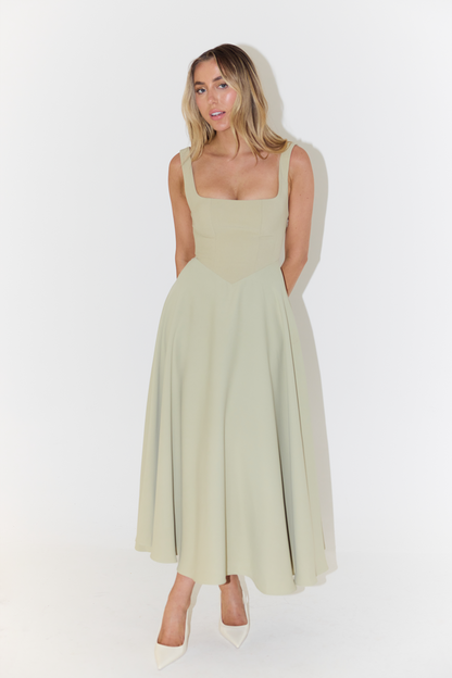 Claire | Elegante Midi Jurk