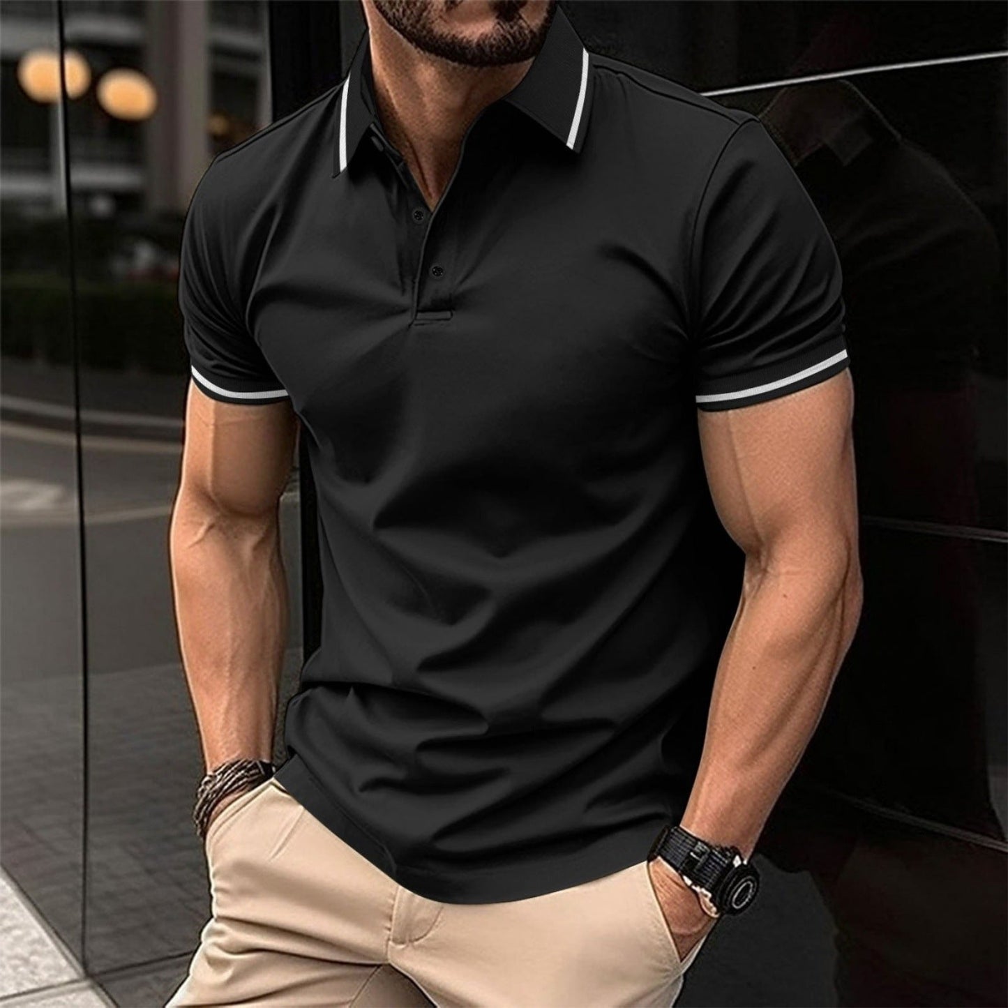 Justin™ | Comfortabele, Casual Polo