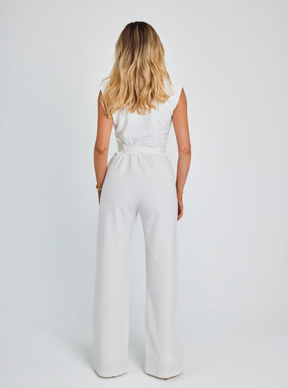 Elena™ | Stijlvolle Jumpsuit met Riem